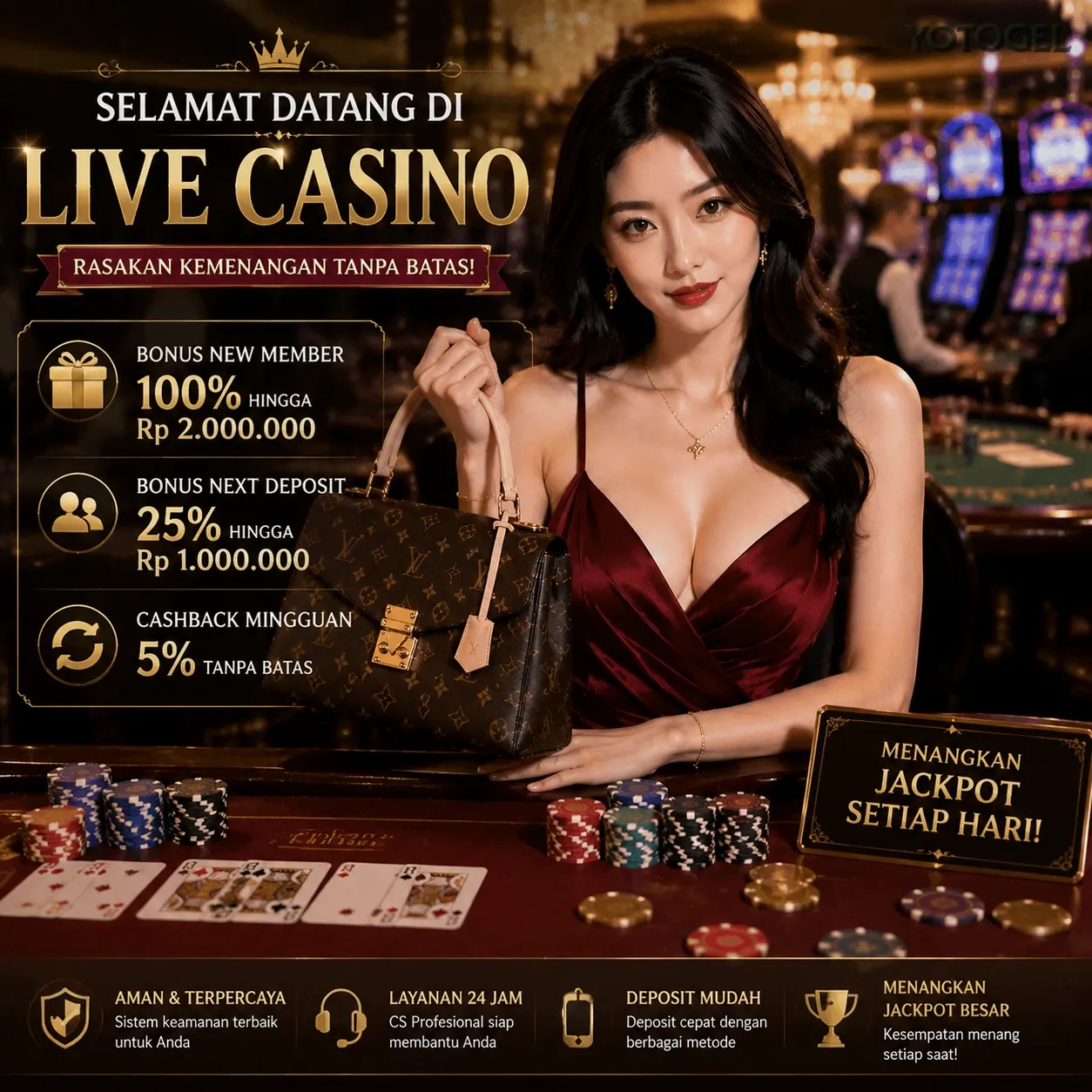 Ikon aplikasi yotogel resmi